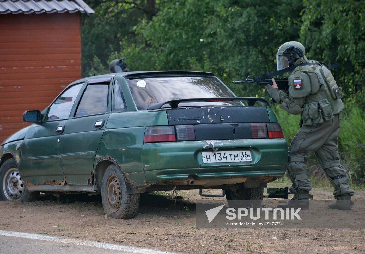 Russia Ukraine Military Operation Engineer Troops