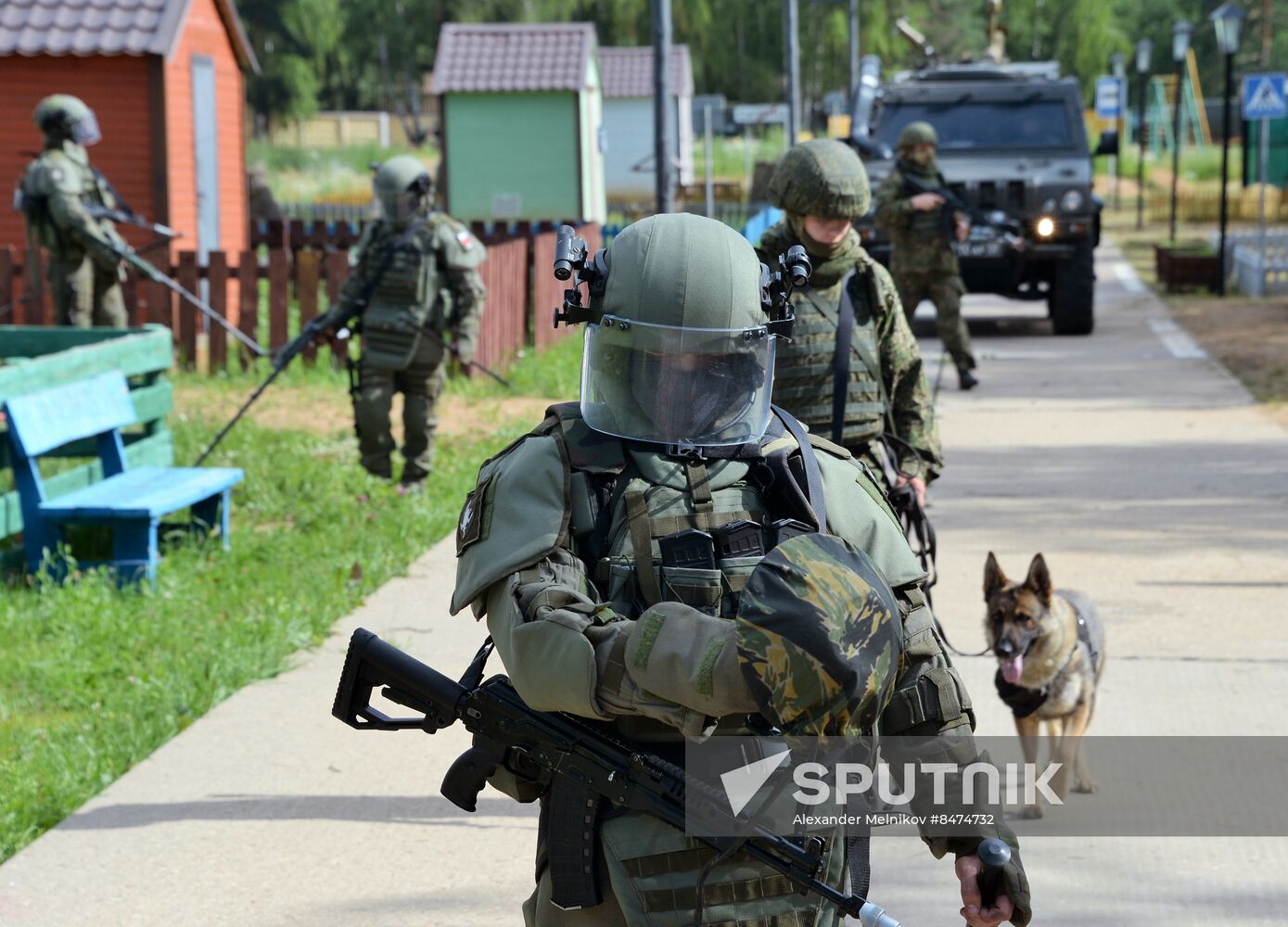 Russia Ukraine Military Operation Engineer Troops