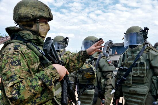 Russia Ukraine Military Operation Engineer Troops