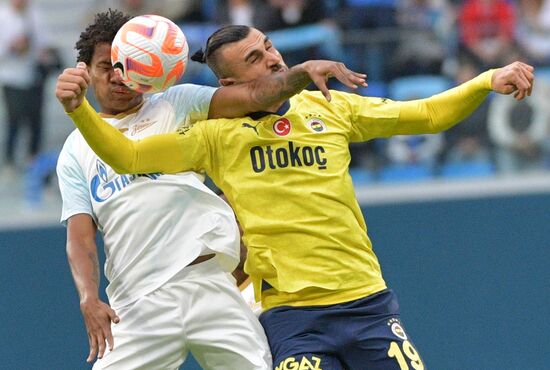 Russia Soccer PARI Premier Cup Zenit - Fenerbahce