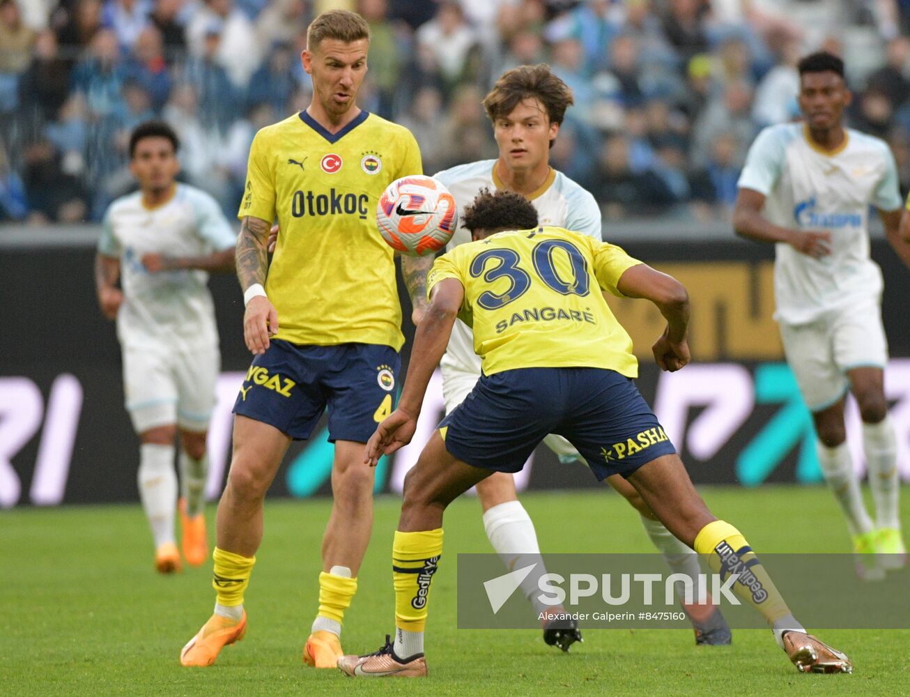 Russia Soccer PARI Premier Cup Zenit - Fenerbahce
