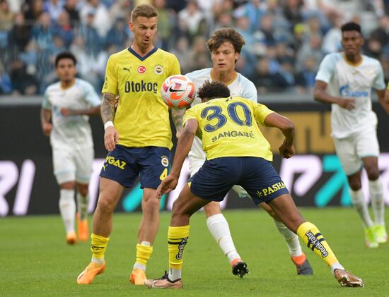 Russia Soccer PARI Premier Cup Zenit - Fenerbahce