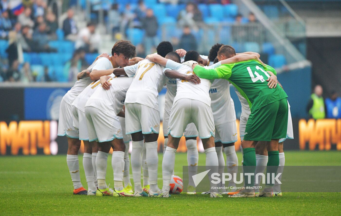 Russia Soccer PARI Premier Cup Zenit - Fenerbahce