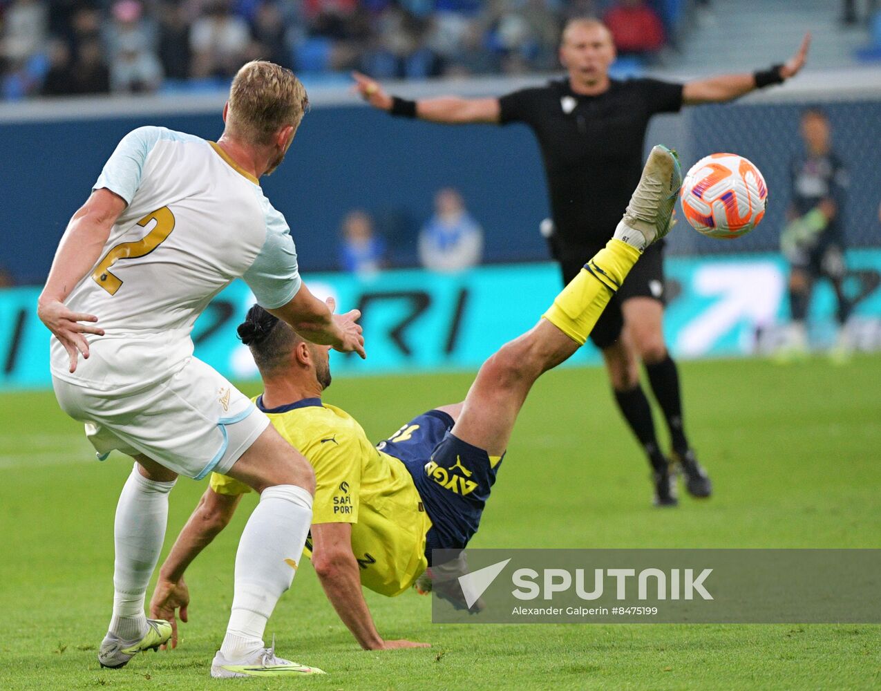Russia Soccer PARI Premier Cup Zenit - Fenerbahce