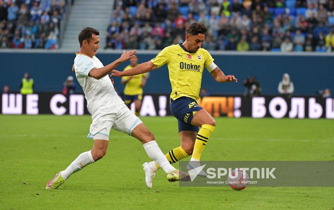 Russia Soccer PARI Premier Cup Zenit - Fenerbahce