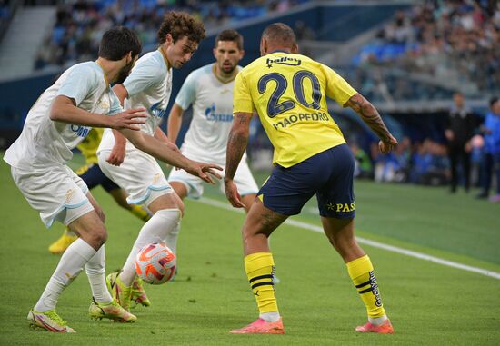 Russia Soccer PARI Premier Cup Zenit - Fenerbahce