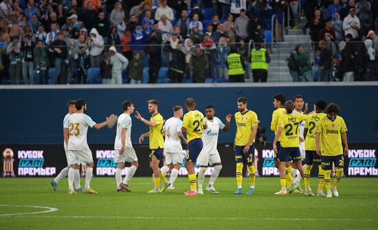 Russia Soccer PARI Premier Cup Zenit - Fenerbahce