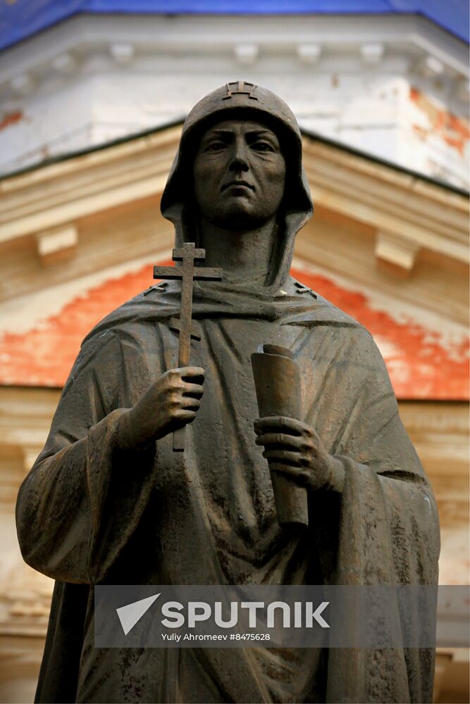 Statue of Saint Faithful Princess Anna Kashinskaya
