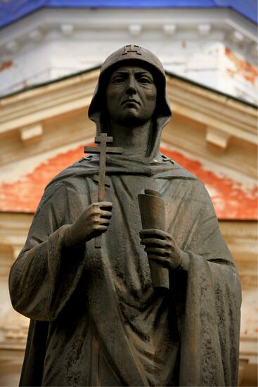 Statue of Saint Faithful Princess Anna Kashinskaya