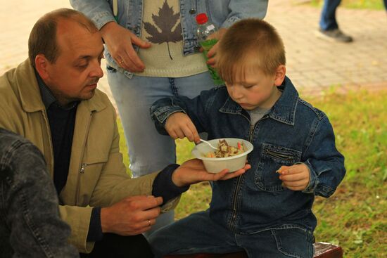 Kasha festival in Kashin