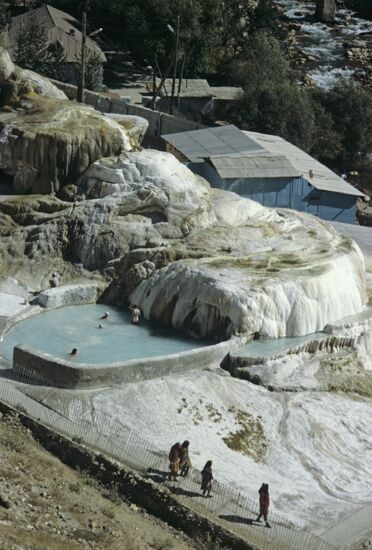 Garmchashma hot mineral springs