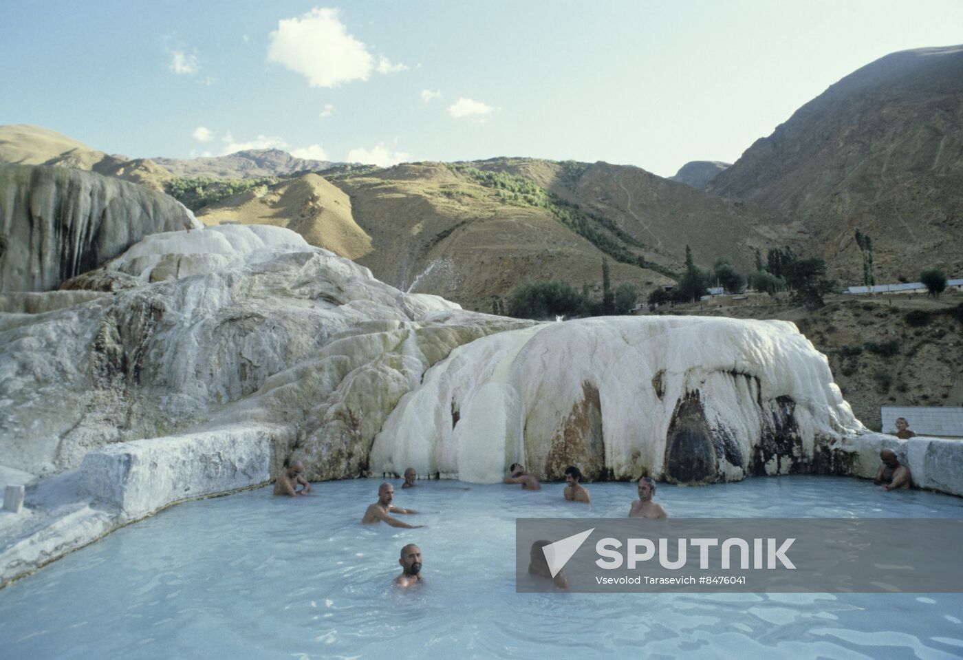 Garmchashma hot mineral springs