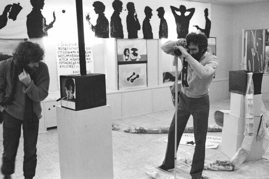 First legal exhibition of Soviet avant-garde