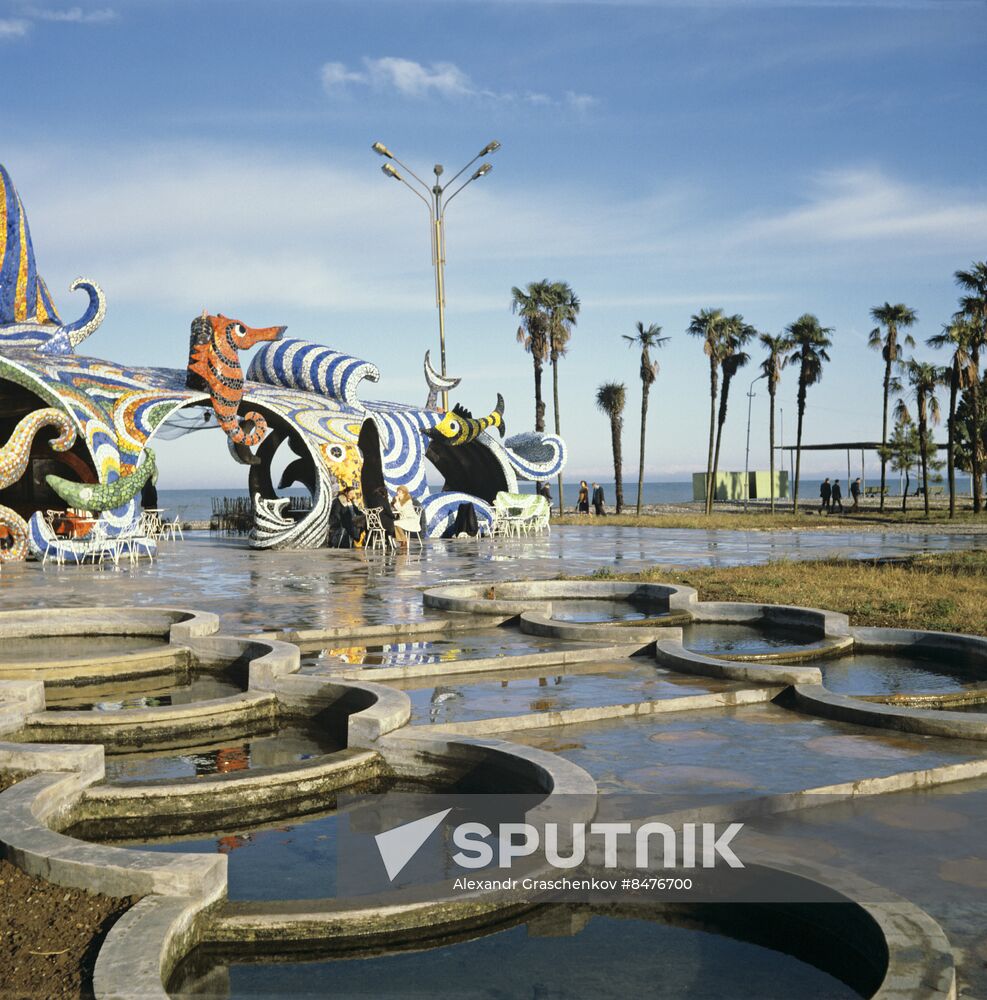 Fantasia cafe on Batumi embankment