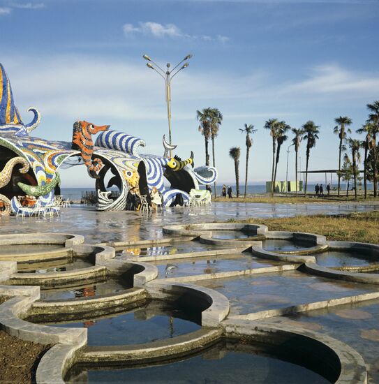 Fantasia cafe on Batumi embankment