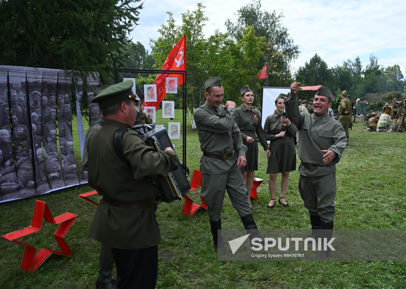Russia WW!! Prokhorovka Battle Anniversary