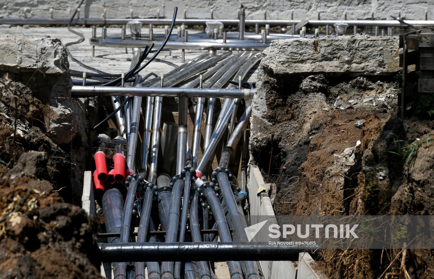 Russia LPR Restoration Works