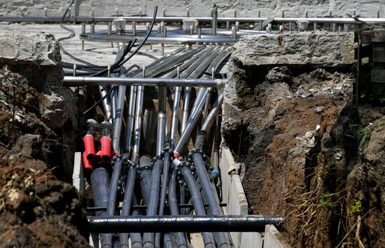 Russia LPR Restoration Works
