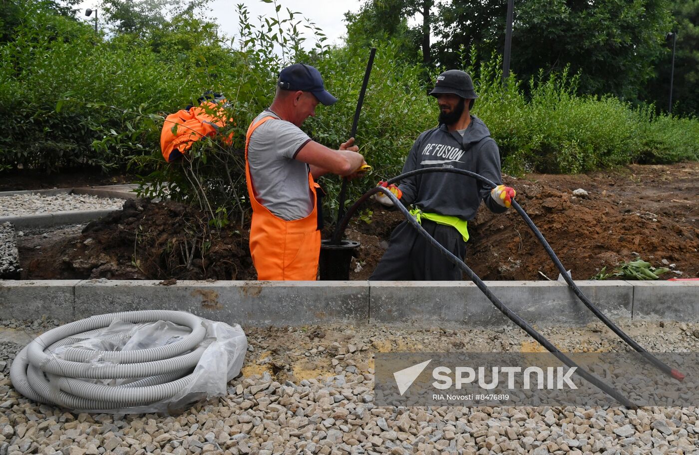 Russia LPR Restoration Works