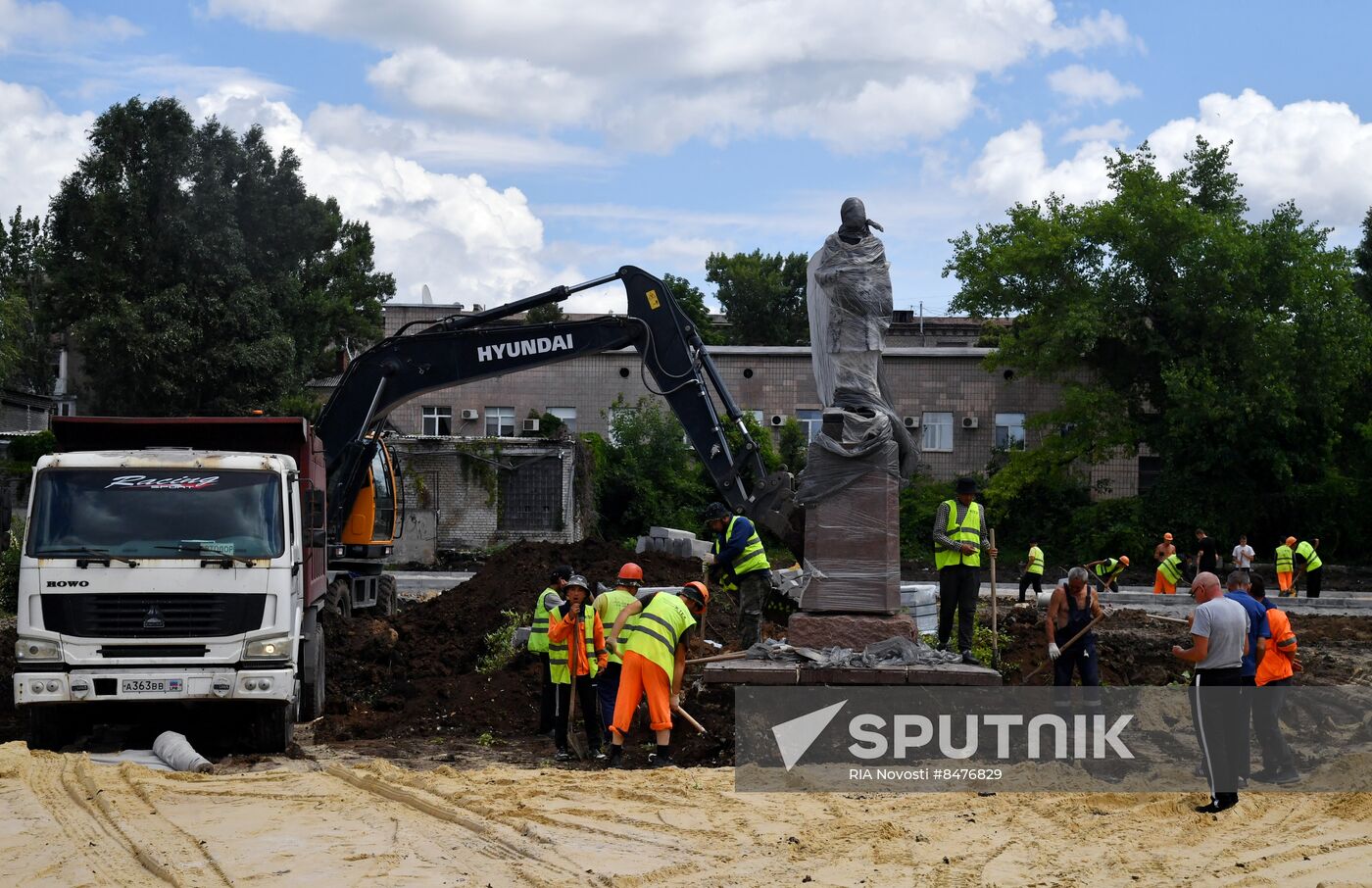 Russia LPR Restoration Works