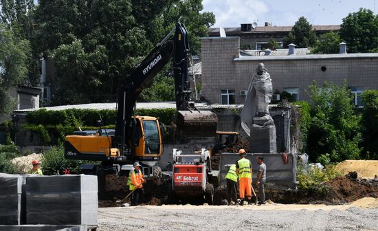 Russia LPR Restoration Works