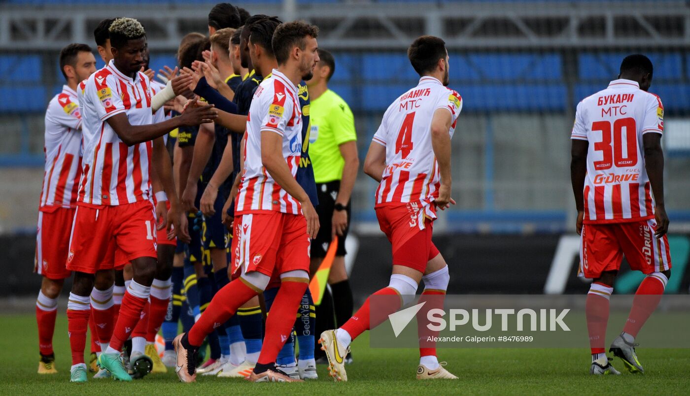 Russia Soccer PARI Premier Cup Fenerbahce - Crvena Zvezda