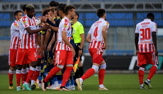 Russia Soccer PARI Premier Cup Fenerbahce - Crvena Zvezda