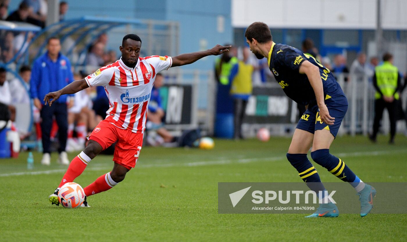 Russia Soccer PARI Premier Cup Fenerbahce - Crvena Zvezda