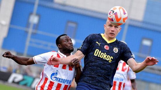 Russia Soccer PARI Premier Cup Fenerbahce - Crvena Zvezda