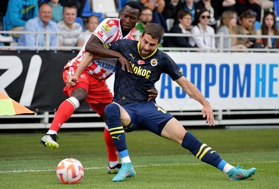 Russia Soccer PARI Premier Cup Fenerbahce - Crvena Zvezda