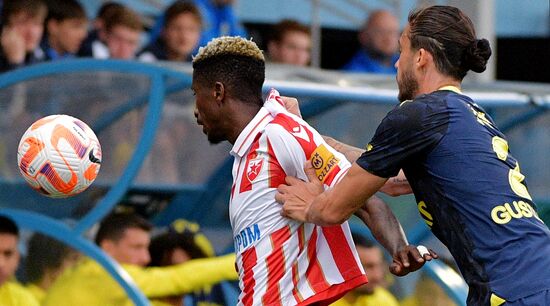 Russia Soccer PARI Premier Cup Fenerbahce - Crvena Zvezda