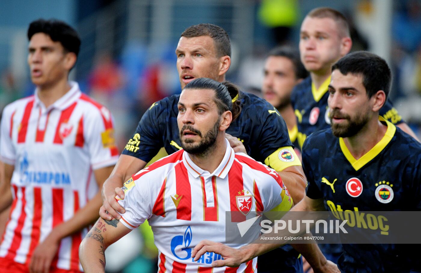 Russia Soccer PARI Premier Cup Fenerbahce - Crvena Zvezda