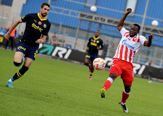 Russia Soccer PARI Premier Cup Fenerbahce - Crvena Zvezda