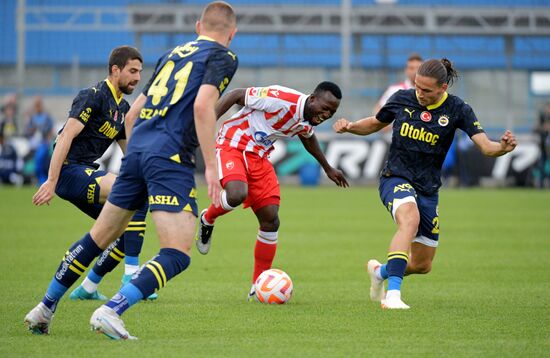 Russia Soccer PARI Premier Cup Fenerbahce - Crvena Zvezda