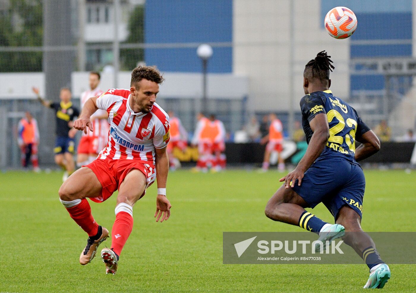 Russia Soccer PARI Premier Cup Fenerbahce - Crvena Zvezda