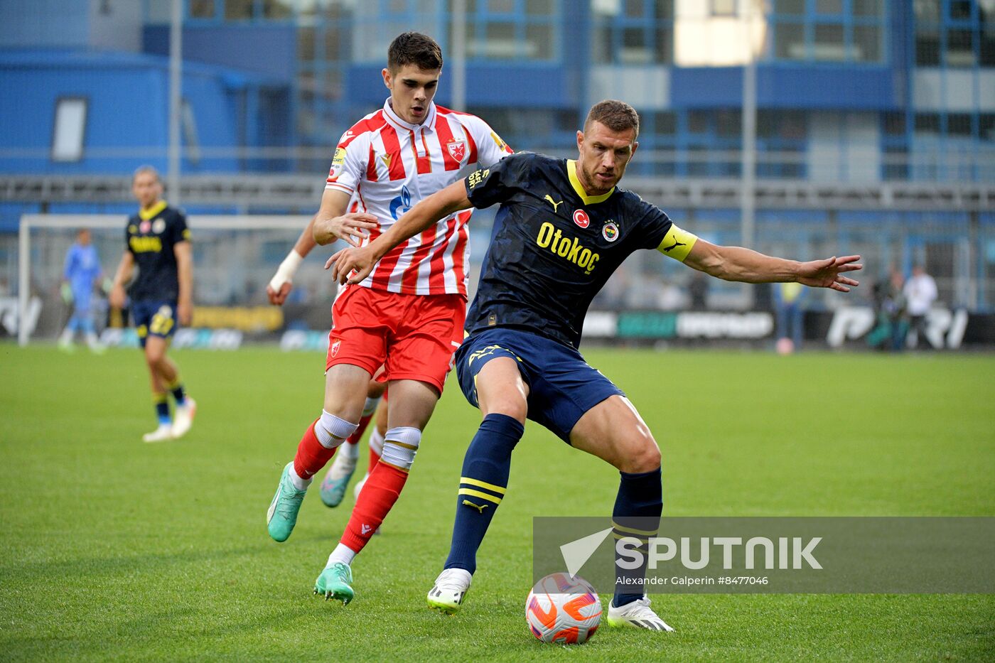 Russia Soccer PARI Premier Cup Fenerbahce - Crvena Zvezda