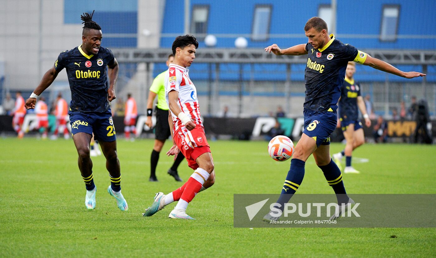 Russia Soccer PARI Premier Cup Fenerbahce - Crvena Zvezda