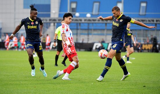 Russia Soccer PARI Premier Cup Fenerbahce - Crvena Zvezda