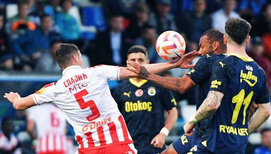 Russia Soccer PARI Premier Cup Fenerbahce - Crvena Zvezda