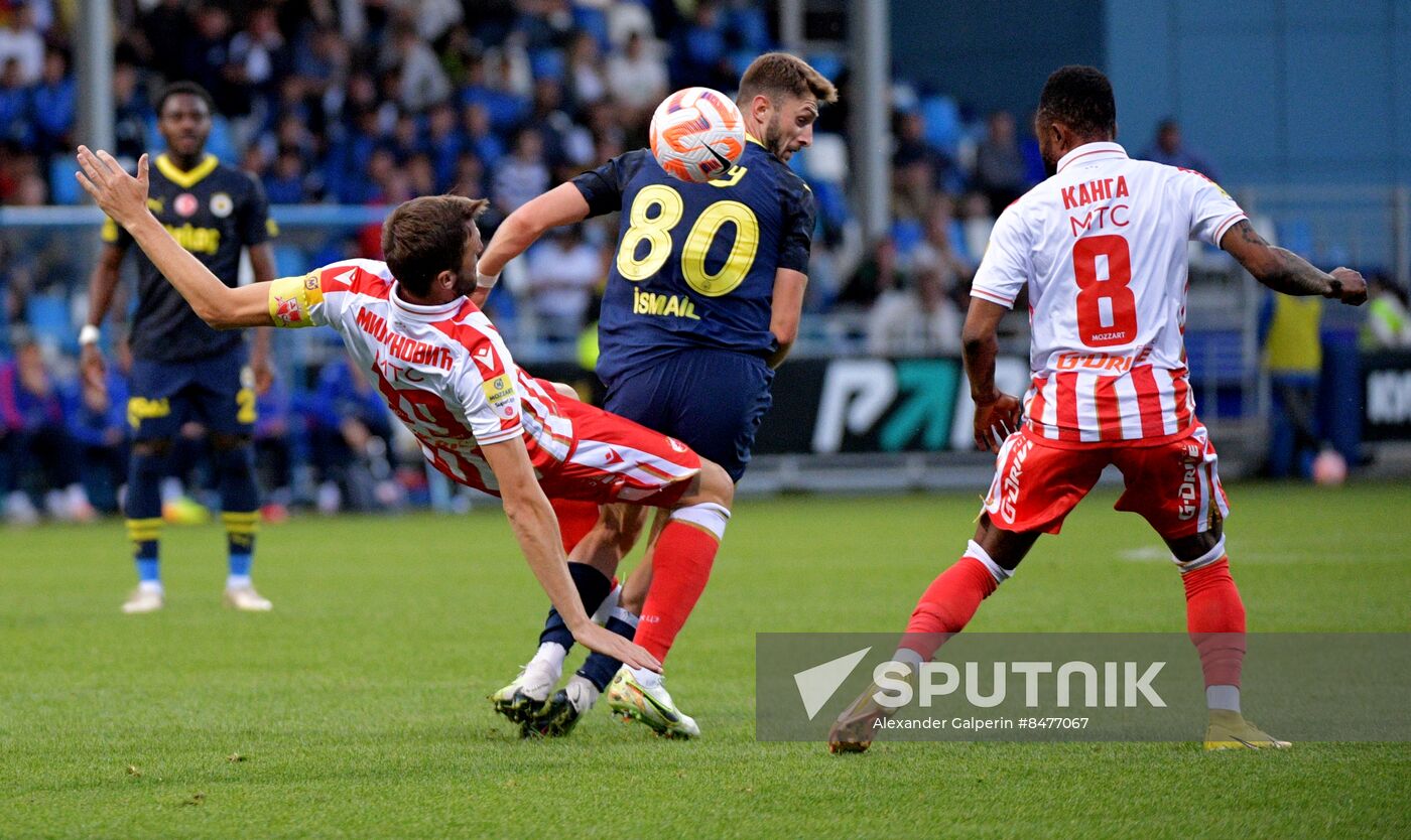 Russia Soccer PARI Premier Cup Fenerbahce - Crvena Zvezda