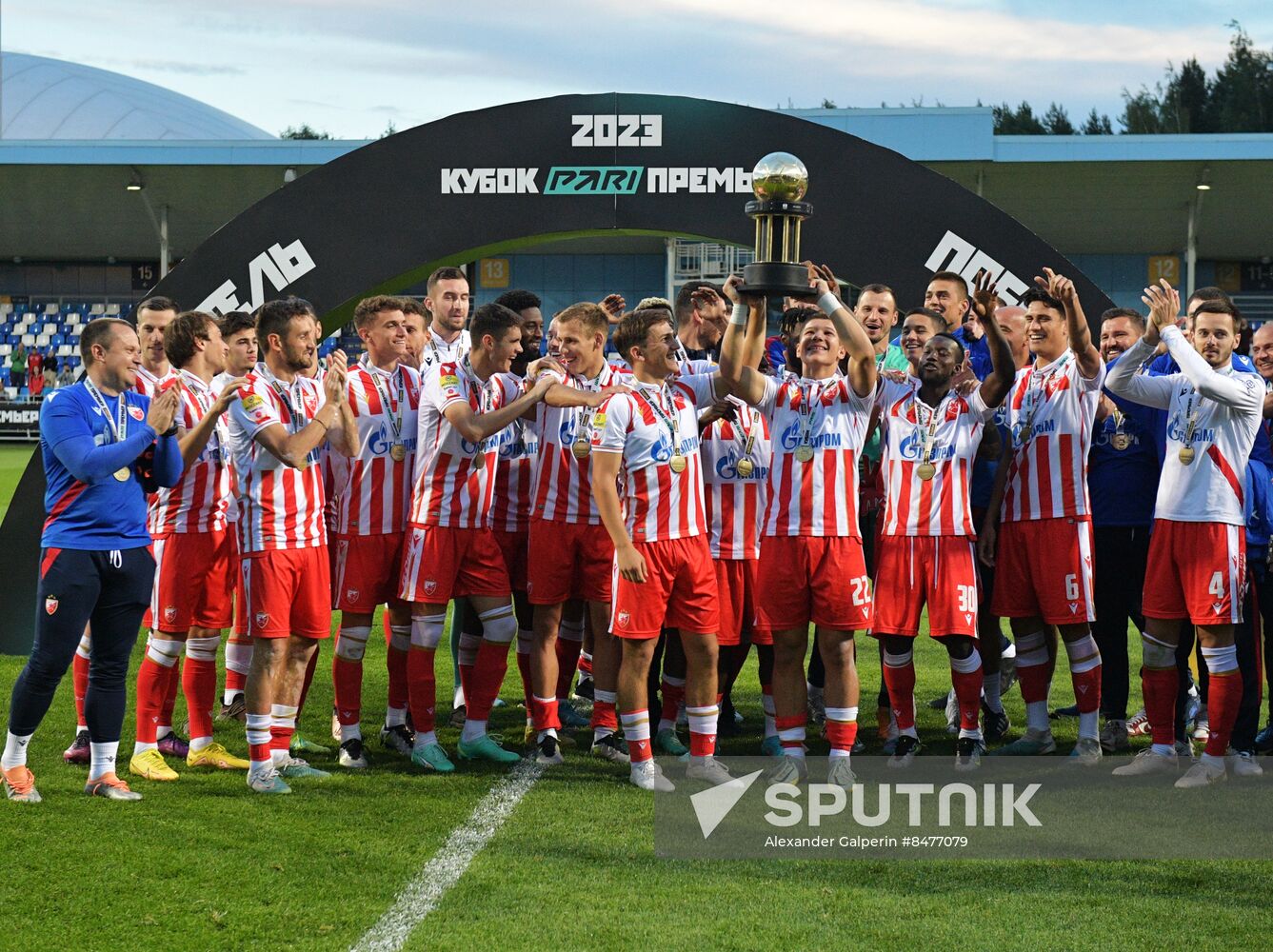 Russia Soccer PARI Premier Cup Fenerbahce - Crvena Zvezda