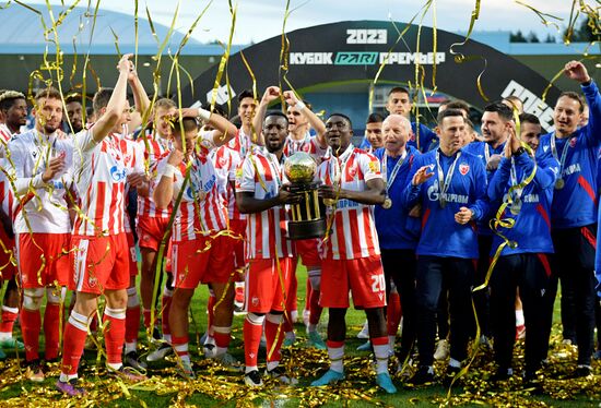 Russia Soccer PARI Premier Cup Fenerbahce - Crvena Zvezda