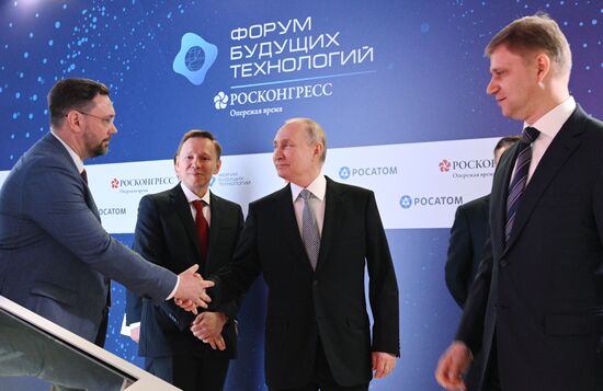 Russia Putin Future Technologies Forum