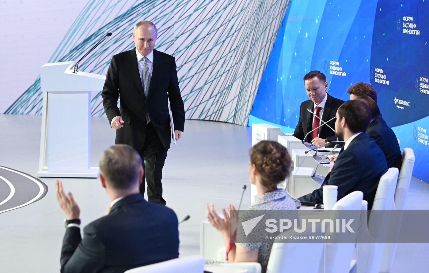 Russia Putin Future Technologies Forum