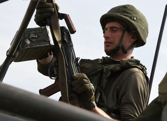 Russia Navy Marines Drills