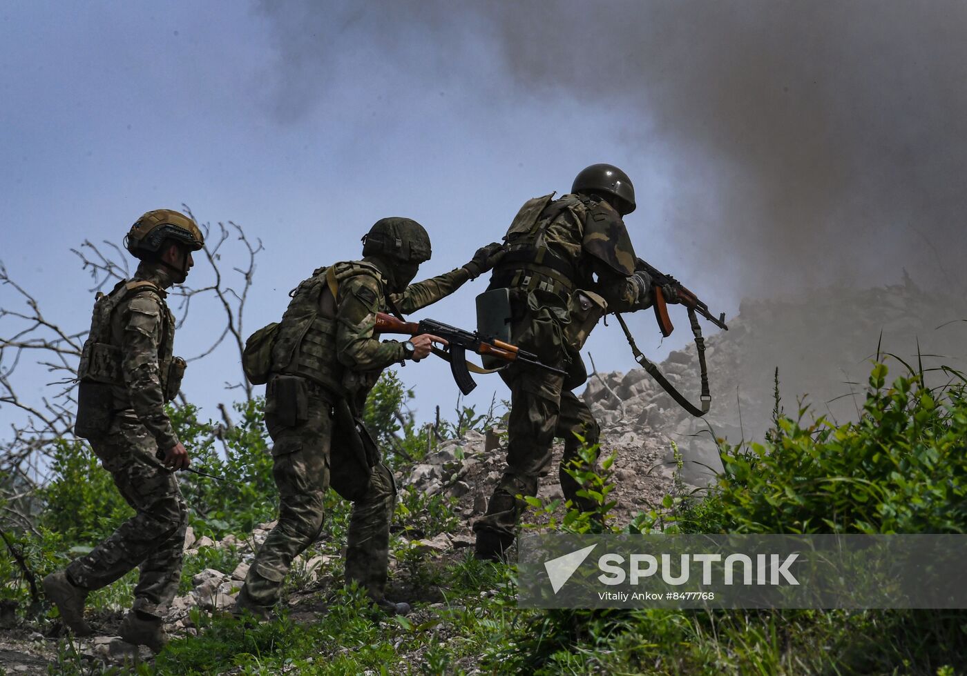 Russia Navy Marines Drills