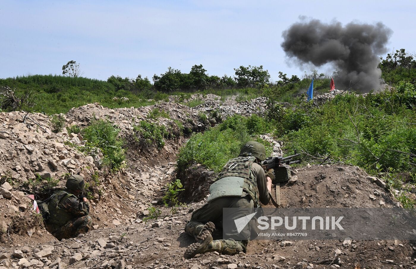 Russia Navy Marines Drills