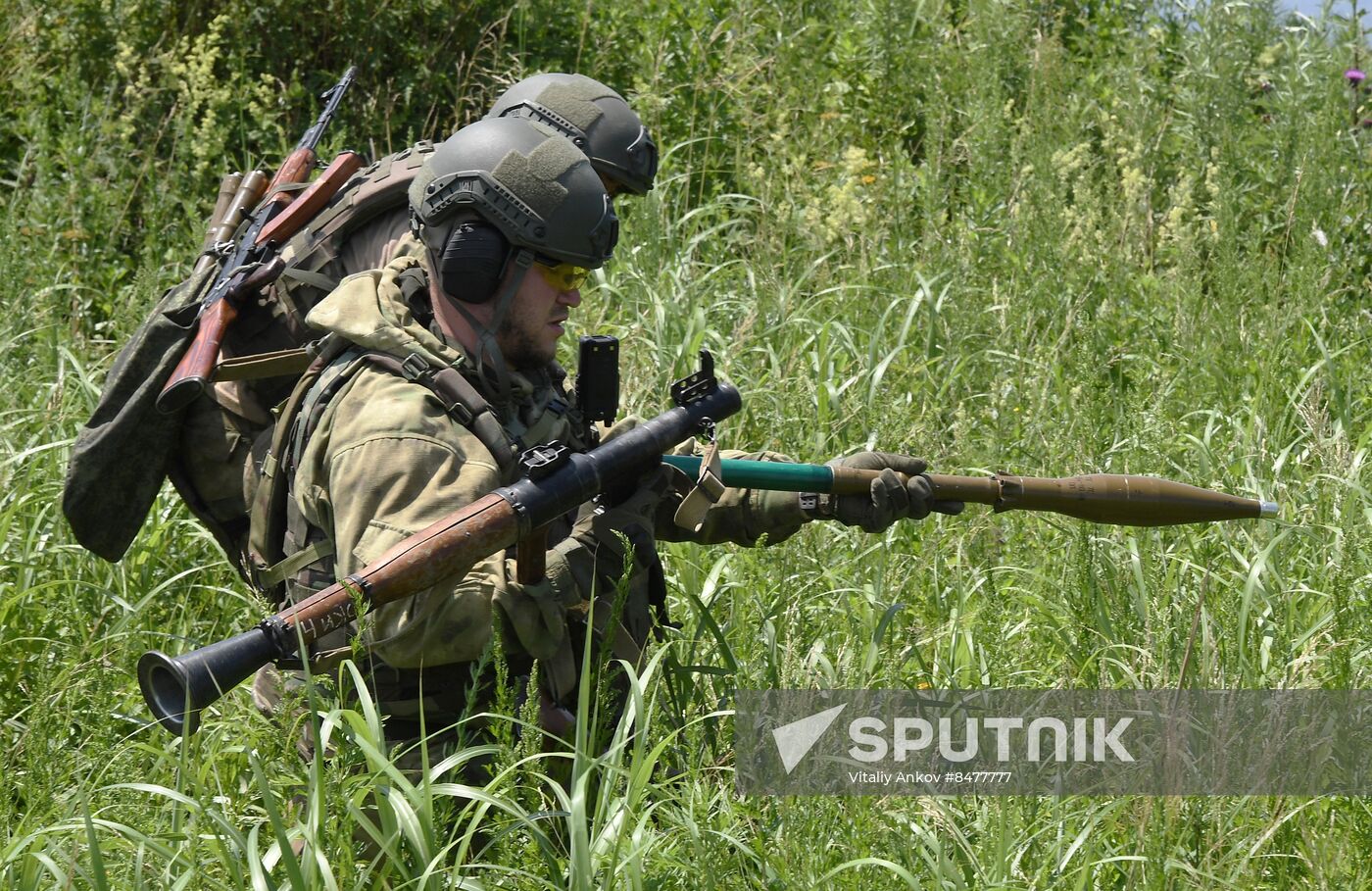 Russia Navy Marines Drills