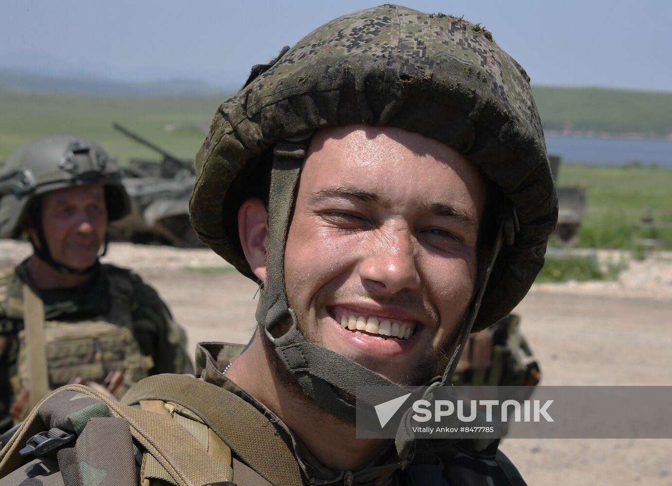 Russia Navy Marines Drills