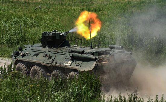 Russia Navy Marines Drills
